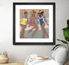 "The Orange County Club.tif" Matted and Framed Black 30x30 Wall Art