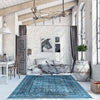 Awena Blue 6'7" x 9'6" Area Rug