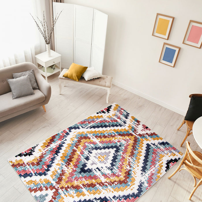 Paloma Casa White Area Rug - 8'0\" x 10'0\"