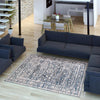 Shaleigh Cream, Grey Rug 3'11" X 5'11" Area Rug