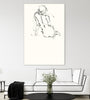 "Contour Figure 4" Giant Art 84x54 Wall Art