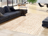 Sadie Safari Champagne-Taupe Area Rug - 3'11" x 5'7"