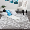 Ker Grey Lines 4x6 Area Rug