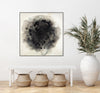 "Positives And Negatives I" Canvas Framed Black 20x20 Wall Art