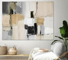 "Neutral Variety" Giant Art 72x54 Wall Art