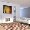 Arusha Ivory / Red 3'11" x 5'7" Area Rug