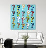 "Pop The Question" Giant Art 72x72 Wall Art