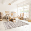 Vera Aztec Ivory/Grey Area Rug - 7'10" x 10'5"