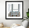 "Accidental Scholar" Matted and Framed Black 36x36 Wall Art