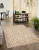 Samia Taupe Area Rug - 4'0" x 6'0"
