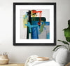 "Return The Fork" Matted and Framed Black 36x36 Wall Art