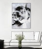 "No Turning Radius" Canvas Framed Black 30x40 Wall Art