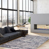 Trudel Blue Area Rug - 5'3" X 7'3" 