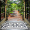 Gaia Blue 6'7" x 9'6" Area Rug