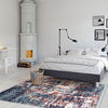 Paloma Vintage Blue Area Rug - 6'7" x 9'6"