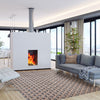 Ranger Taupe/grey Rug 6'7" X 9'6" Area Rug