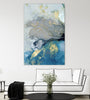 "Ocean Splash I" Giant Art 72x48 Wall Art