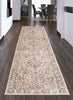 Octavian Tabriz Beige-Ivory Area Rug - 2'7" x 8'2"