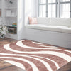 Luci Pink Shag 3'11" x 6'0" Area Rug