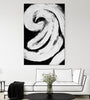 "Loosely Intertwined Ii" Giant Art 72x48 Wall Art