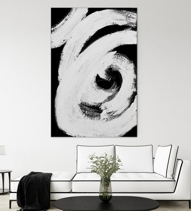 \"Loosely Intertwined I\" Giant Art 84x54 Wall Art