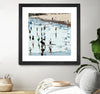"Self Reflection" Matted and Framed Black 30x30 Wall Art