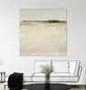 "Embellished Subtle Scape I" Giant Art 54x54 Wall Art