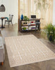 Penney Taupe Area Rug - 8'0" x 10'0"