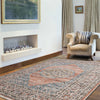 Zarita Copper Rug 6'7" X 9'6" Area Rug