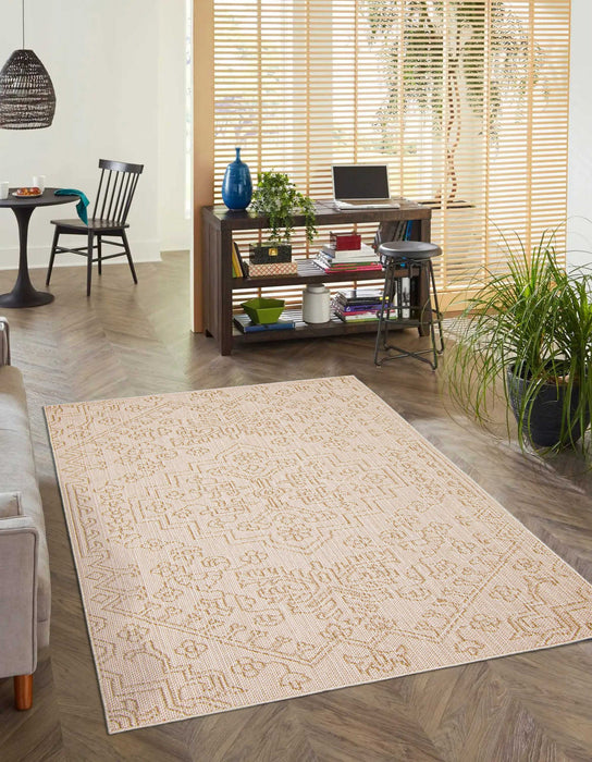 Halfrida Taupe Area Rug - 5'0\" x 7'0\"
