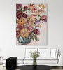"Spring Bouquet V34" Giant Art 72x54 Wall Art