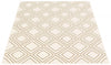 August Geod White-Tan 6'7" x 9'6" Area Rug