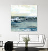 "Coastal Blues I" Giant Art 72x72 Wall Art