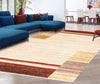 Aya Ivory-Red Area Rug - 5'3" x 7'3"