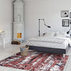 Paloma Marble Pink Area Rug - 5'3" x 7'3"