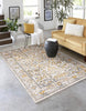 Legacy Ivory Machine Washable Area Rug - 6'0" x 9'0"