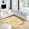 Korra Ivory / Green 3'11" x 5'7" Area Rug