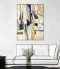 "Seacruise" Canvas Framed Black 24x32 Wall Art