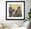 "Desert Dreams Ii" Matted and Framed Black 30x30 Wall Art