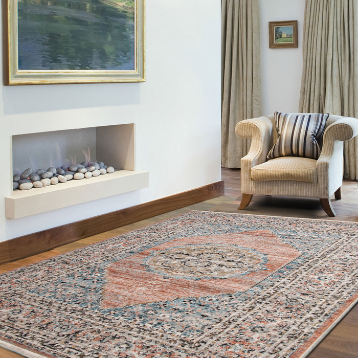 Zarita Copper Rug 3'11\" X 5'11\" Area Rug