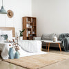Kei Cream Area Rug - 3'11" x 5'7"