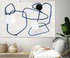 "Midblue I" Giant Art 72x48 Wall Art