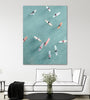 "Surfers Ii" Giant Art 72x54 Wall Art