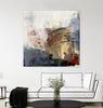 "Hands To Heart Ii" Giant Art 72x72 Wall Art