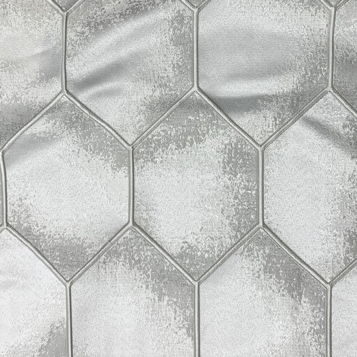 Coventry Blackout Thermal Grommet Pair of Silver Curtain Panels - 54x95