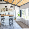 Vera Quattro Ivory/Grey Area Rug - 2'7" x 8'4"