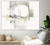 "Improvisation I Gray" Giant Art 72x54 Wall Art