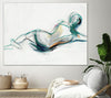 "Lets Have A Talk Iv" Giant Art 72x54 Wall Art