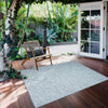 Neisha Diamond Blue Rug 6'7" X 9'6" Area Rug