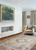 Bolivar Bijar Blue Area Rug - 5'0" x 8'0"